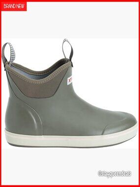 Waterproof Ankle Boots Slip-Resistant Work Boots for Boating